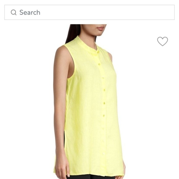 EILEEN FISHER
Sleeveless Cotton Tunic - Picture 5 of 7